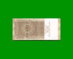 FAJO BILLETES DE SYRIA 200,00 LIBRAS, PICK 114 AÑO 2021, ESTADO SIN CIRCULAR.- - Imagen 2