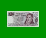 PESOS LEY 18.188 $10,00, BOT 2356a, AÑO 1975, ESTADO SIN CIRCULAR.-