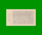 BILLETE DE ALEMANIA 500 MARCOS, PICK 110d, AÑO 1923, ESTADO SIN CIRCULAR .- - Imagen 2