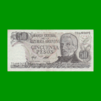 PESOS LEY 18.188 $50,00, BOT 2380a, AÑO 1978, ESTADO MUY BUENO+.-