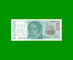 BILLETE DE AUSTRALES, 1 AUSTRAL, BOT 2804, AÑO 1986, ESTADO EXCELENTE.-