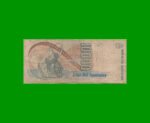 BILLETE DE AUSTRALES, 10.000 AUSTRALES, BOT 2878, AÑO 1989, ESTADO BUENO.- - Imagen 2