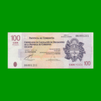 BONO CORRIENTES $100,00, EC 328, SERIE C, ESTADO EXCELENTE.-