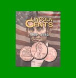 ÁLBUM VACIO PARA MONEDAS DE EEUU,  LINCOLN CENTS 1909 - 1982, NUEVO.-