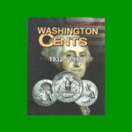 ÁLBUM VACIO PARA MONEDAS DE EEUU, WASHINGTON CENTS 1932 - 1998, NUEVO.-