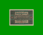 BILLETE DE ALEMANIA 10 MARCOS, PICK 67a, AÑO 1920, ESTADO SIN CIRCULAR .-