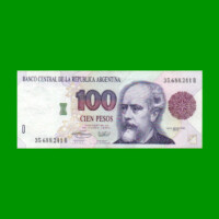 PESOS CONVERTIBLES 1er DISEÑO $100,00, BOT 3078 AÑO 1995, ESTADO EXCELENTE- .-