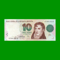 PESOS CONVERTIBLES 1er DISEÑO $10,00, BOT 3042, AÑO 1994, ESTADO EXCELENTE+.-