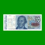 BILLETE DE AUSTRALES, 10 AUSTRALES, BOT 2819, AÑO 1986, ESTADO SIN CIRCULAR.-