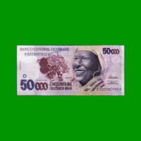 BILLETE DE BRASIL 50.000 CRUZEIROS, BAHIANA, PICK 242, AÑO 1994, ESTADO EXCELENTE +.-