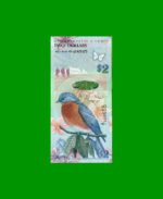BILLETE DE BERMUDA 2 DOLARES, HIBRIDO, PICK 57, ESTADO SIN CIRCULAR.-