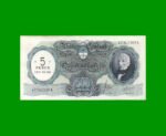 MONEDA NACIONAL $500,00 RESELLADO A $5,00 PESOS LEY 18.188, BOT 2207, AÑO 1969, ESTADO SIN CIRCULAR.-