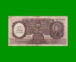 MONEDA NACIONAL $1.000 RESELLADO A $10,00 PESOS LEY 18.188, BOT 2211, AÑO 1969, ESTADO MUY BUENO- .-