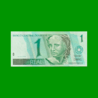 BILLETE DE BRASIL 1 REAL, PICK 243Ae, AÑO 1999, ESTADO SIN CIRCULAR .-