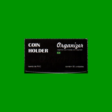 50 CARTONES P/ MONEDA, HASTA 17.5mm, MARCA ORGANIZER, ESTADO NUEVO.-