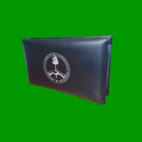 CARPETA NEGRA C/ COLECCION DE BONOS APNA 2019 - TEMATICA AVIONES, MARCA V K Nº 0 (14x23cm), NUEVA.-