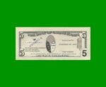 BILLETE DE 5 DOLARES, PUBLICITARIOS,FANTASIA,"CASINO IGUAZU" ESTADO SIN CIRCULAR.- - Imagen 2