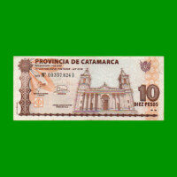 BONO CATAMARCA $10,00, EC 237, SERIE D, ESTADO MUY BUENO-.