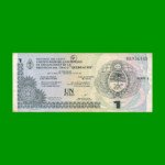 BONO CHACO $1,00, EC 240, SERIE 2, ESTADO MUY BUENO-.