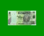 BILLETE DE CONGO 1.000 FRANCOS, PICK 101b, AÑO 2022, ESTADO SIN CIRCULAR.-