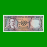 BILLETE DE ECUADOR 500 SUCRES, PICK 124A, AÑO 1988, ESTADO SIN CIRCULAR.-