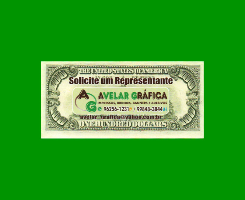 BILLETE DE EEUU 100 DOLARES, PUBLICITARIOS, ESTADO SIN CIRCULAR.- - Imagen 2