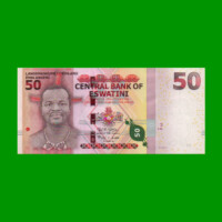 BILLETE DE ESWATINI 50 EMALANGENI, PICK NEW, AÑO 2018 ESTADO SIN CIRCULAR.-