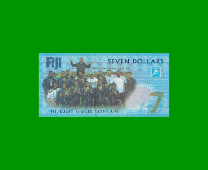 BILLETE DE FIJI 7 DOLARES, PICK 120, AÑO 2017 ESTADO SIN CIRCULAR.- - Imagen 2