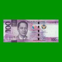 BILLETE DE FILIPINAS 100 PISO, PICK 225, AÑO 2022, ESTADO SIN CIRCULAR.-