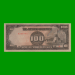 BILLETE DE FILIPINAS 100 PESOS, PICK 112, AÑO 1943, ESTADO SIN CIRCULAR.-