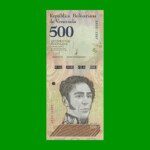 BILLETE DE VENEZUELA 500 BOLIVARES, PICK 108, AÑO 2018, ESTADO SIN CIRCULAR. -