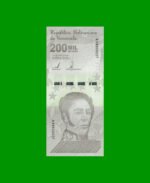 BILLETE DE VENEZUELA 200.000 BOLIVARES, PICK NEW, AÑO 2020, ESTADO SIN CIRCULAR.-