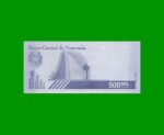 BILLETE DE VENEZUELA 500.000 BOLIVARES, PICK NEW, AÑO 2020, ESTADO SIN CIRCULAR.- - Imagen 2