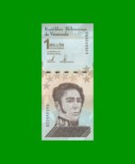 BILLETE DE VENEZUELA 1.000.000 BOLIVARES, PICK NEW, AÑO 2020, ESTADO SIN CIRCULAR.-