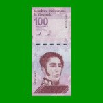 BILLETE DE VENEZUELA 100 BOLIVARES, PICK 119, AÑO 2021, ESTADO SIN CIRCULAR.-