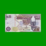 BILLETE DE ZAMBIA 5 KWACHA, PICK 50, AÑO 2012, ESTADO SIN CIRCULAR.-