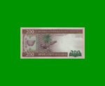BILLETE DE MAURITANIA 200 OUGUIYA, PICK 17, AÑO 2013, ESTADO SIN CIRCULAR. - Imagen 2
