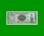 BILLETE DE PARAGUAY 1 GUARANI, PICK 193b, ESTADO SIN CIRCULAR.-