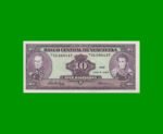 BILLETE DE VENEZUELA 10 BOLIVARES, PICK 61d, AÑO 1995, ESTADO  EXCELENTE.-