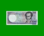 BILLETE DE VENEZUELA 500 BOLIVARES, PICK 67f, AÑO 1998, ESTADO EXCELENTE.-