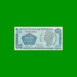 BILLETE DE VENEZUELA 2 BOLIVARES, PICK 69, AÑO 1989, ESTADO EXCELENTE-. -