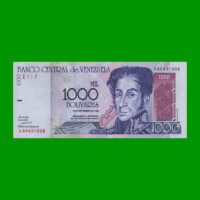 BILLETE DE VENEZUELA 1.000 BOLIVARES, PICK 79, AÑO 1998, ESTADO SIN CIRCULAR.-