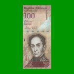 BILLETE DE VENEZUELA 100 BOLIVARES, PICK 93b, AÑO 2008, ESTADO SIN CIRCULAR.