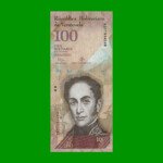 BILLETE DE VENEZUELA 100 BOLIVARES, PICK 93i, AÑO 2015, ESTADO MUY BUENO+. -
