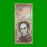 BILLETE DE VENEZUELA 100 BOLIVARES, PICK 93i, AÑO 2015, ESTADO EXCELENTE.-