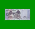 BILLETE DE VENEZUELA 1.000 BOLIVARES, PICK 95b, AÑO 2017, ESTADO SIN CIRCULAR.- - Imagen 2