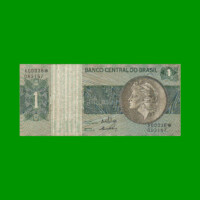 REPOSICION BILLETE DE BRASIL 1 CRUZEIRO, PICK 191Aa, N° CAT 129a, ESTADO BUENO.-