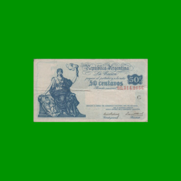 EL PROGRESO $ 0,50, BOT 1801, AÑO 1942, ESTADO MUY BUENO-.-