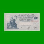 EL PROGRESO $ 5,00, BOT 1865, AÑO 1953, ESTADO EXCELENTE+ .-