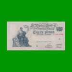 EL PROGRESO $ 5,00, BOT 1866, AÑO 1954, ESTADO EXCELENTE+ .-
